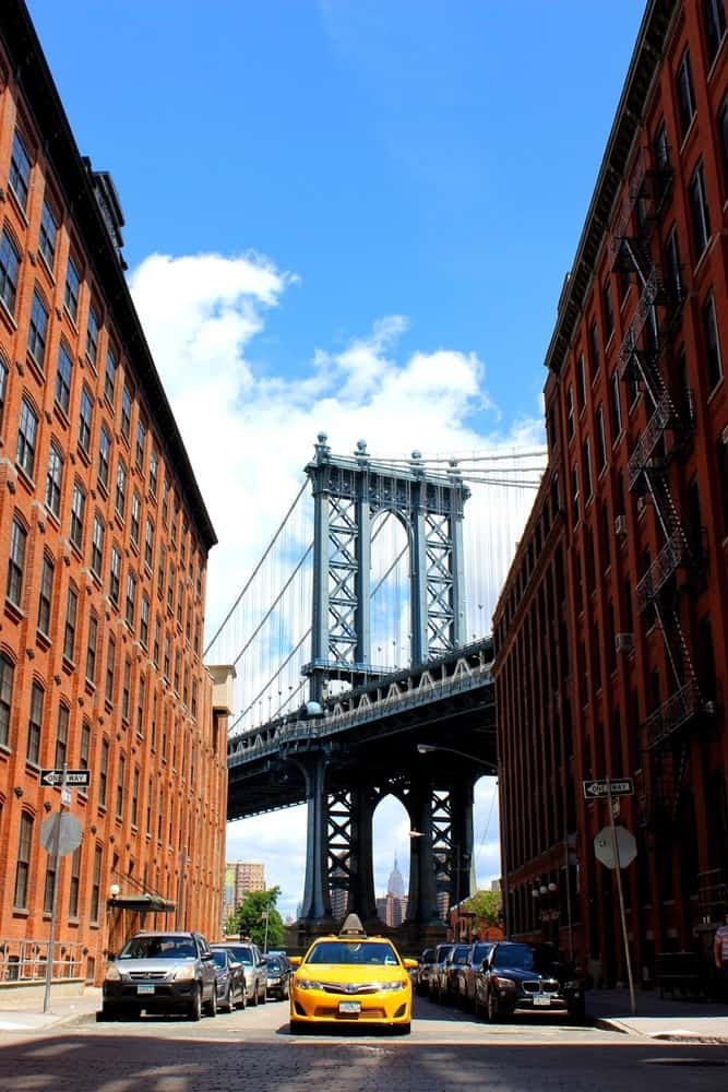The most photographed block in dumbo brooklyn