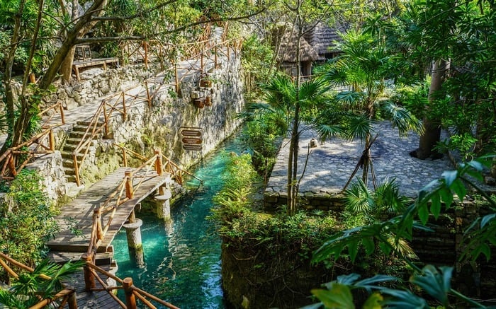 Xcaret is a resort-meets theme-park destination on the mayan riviera