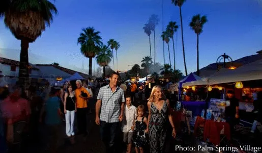 the weekly palm springs village fest