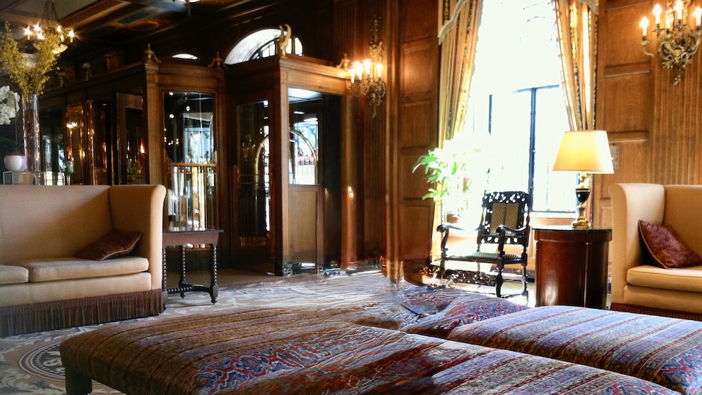 Quebec City: A TrÉS Bon Winter Weekend Destination With Kids The plush lobby of the château frontenac.