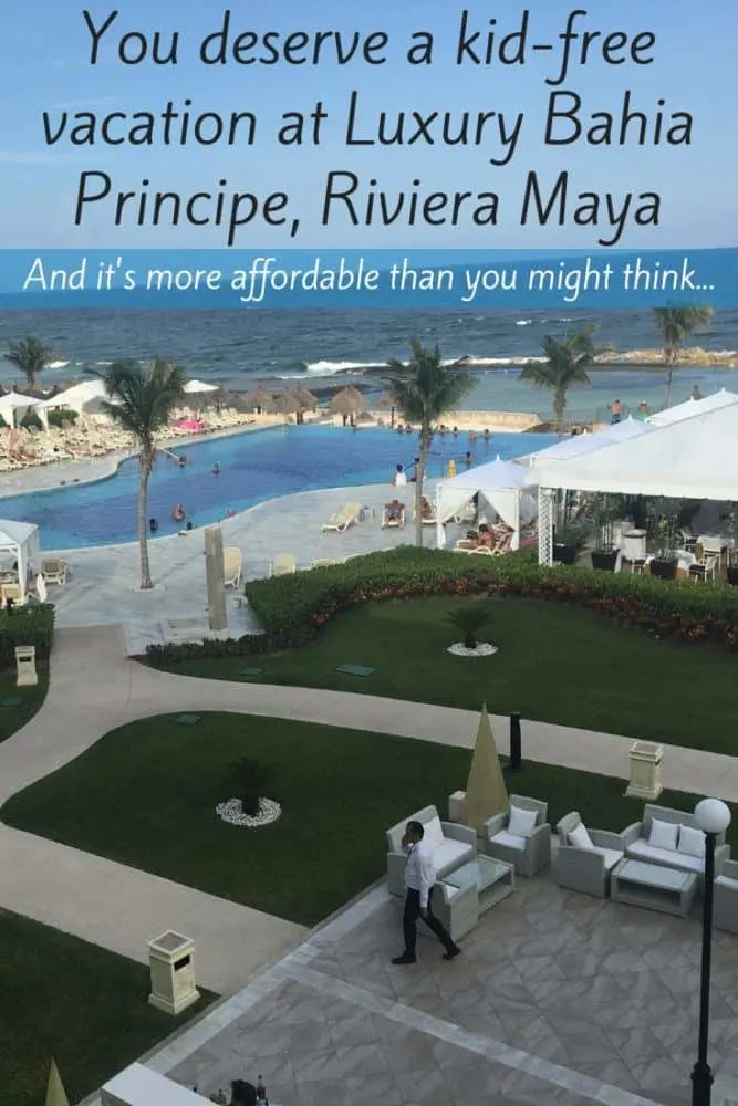 bahia principe akumal an the adults-only corner of luxury bahia principe on riviera maya. we tell you why it's our pick for an indulgent kid-free beach getaway for parents. #bahiaprincipe #akumal #mexico #mayanriviera #allinclusive #luxury