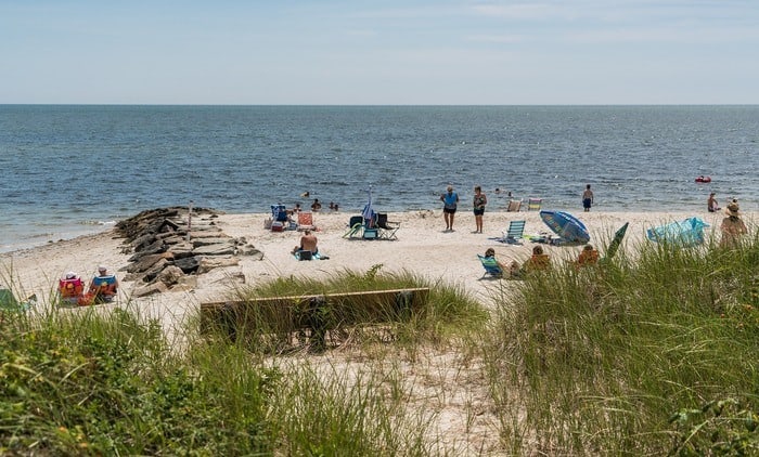 beaches on cape cod are often small, hidden away coves.