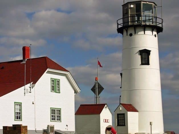 The chatham lighthouse is an iconic symbol of cape cod