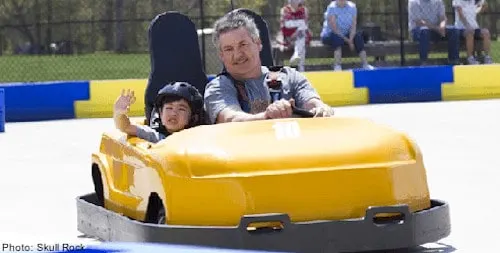 go-carts are fun for all ages at skull rock