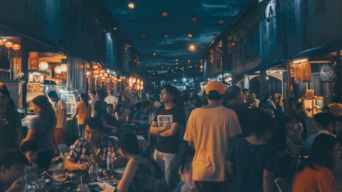Kuching hawker market