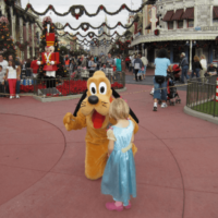 meeting characters like Pluto is one of the best parts of visiting walt disney world