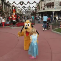 meeting characters like Pluto is one of the best parts of visiting walt disney world