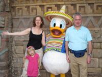 donald duck is a caballero at epcot center