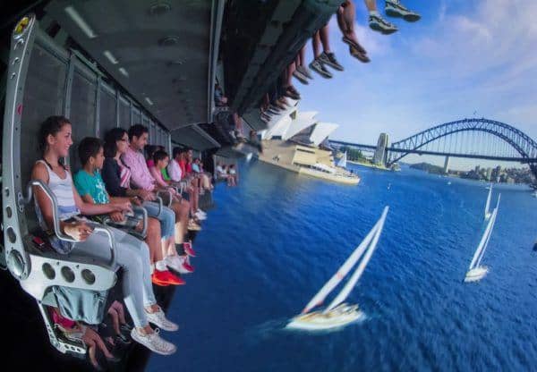 Soarin' around the world takes riders on a flight above six continents in just a few exciting minutes.