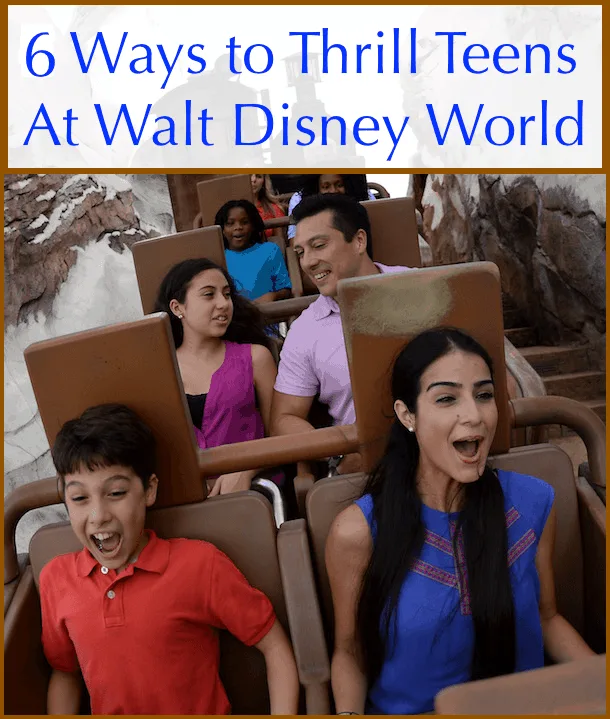 walt disney world has still has plenty of fun for for teens and tweens including thrill rides, great hotel pools and opportunities for dining adventures. spend less time at the magic kingdom and more time at epcot, animal kingdom and hollywood studios.