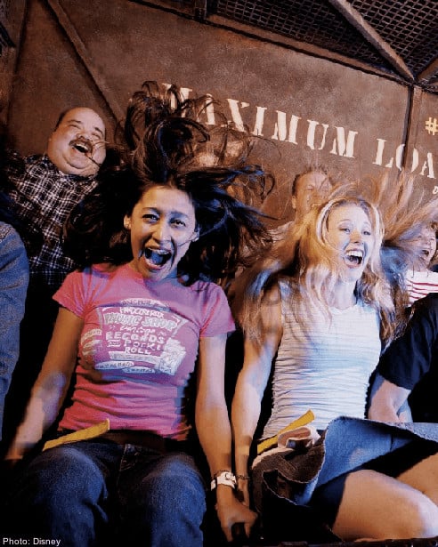 You don't have to go on the tower of terror with your teen... Unless you want to.