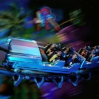aeurosmith's Rockin' Roller Coaster is perfect for teen and tween thrill-seekers are Walt Disney World