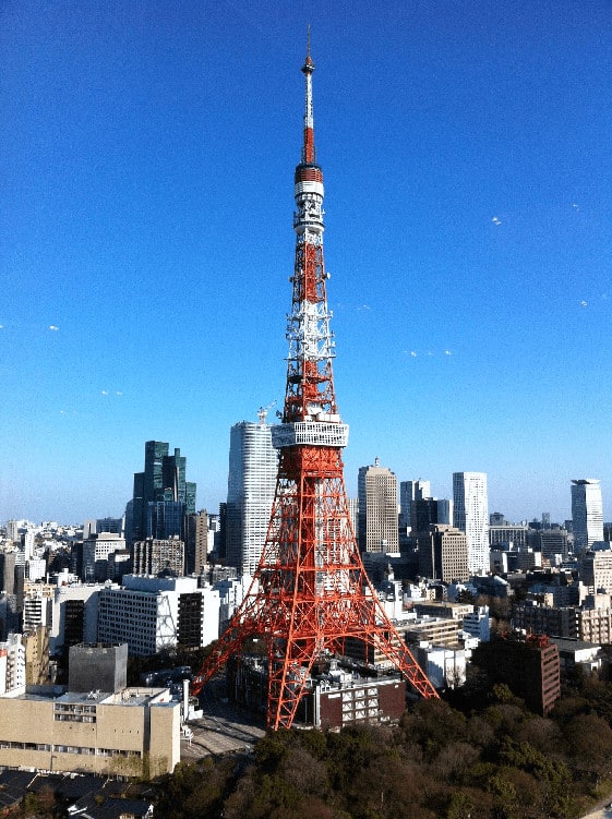 Tokyo tower is a hit with kids and teens