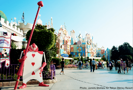 Tokyo disneyland has its own unique flourishes