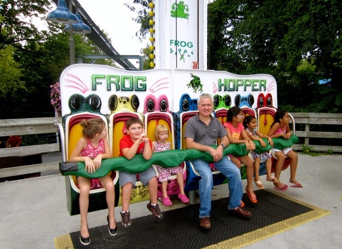 Hershey park has lots of ilittle kids rides