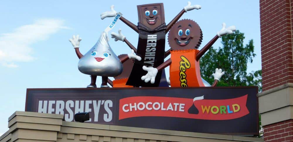 Chocolate world is essential to any visit to hershey park