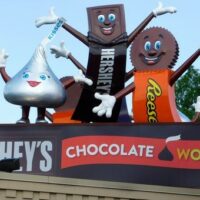 chocolate world is essential to any visit to hershey park