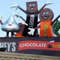 chocolate world is essential to any visit to Hershey park