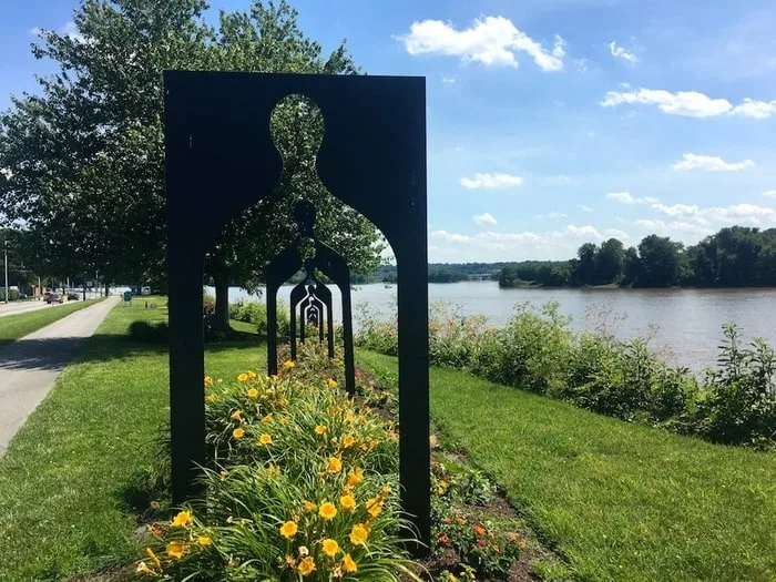 stopping for art on the harrisburg greenbelt