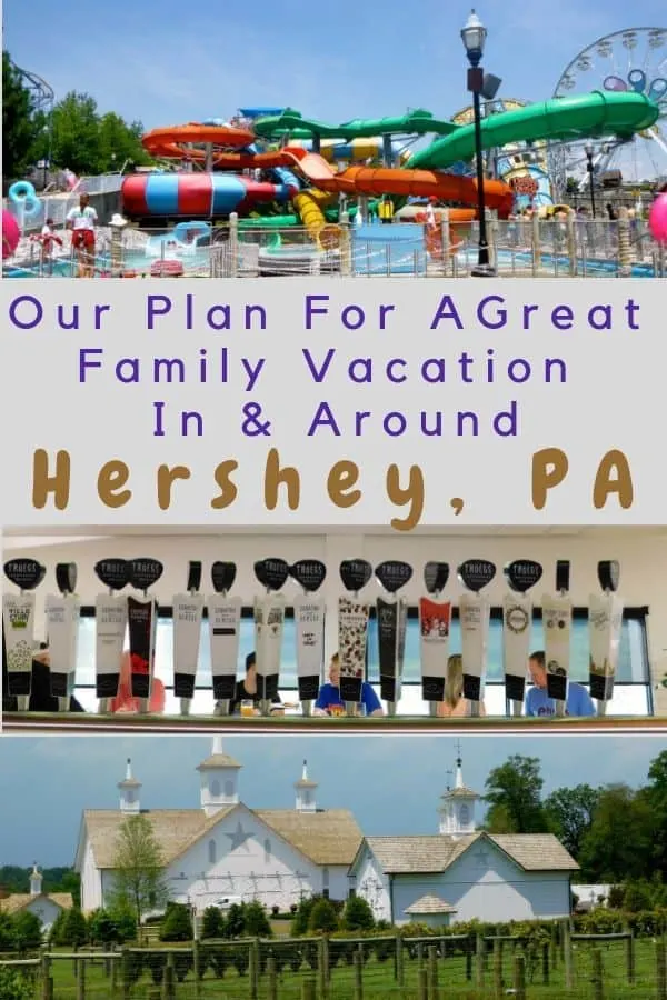 do all the rides and eat all the chocolate you want at hershey park. then explore the wider reagion to find bookstores, kayaking, horseback riding and great food and beer. this is your next family vacation. #hershey #restaurants #hotels #kids #vacation #thingstodo #ideas #itinerary #harrisburg #lancaster #amish