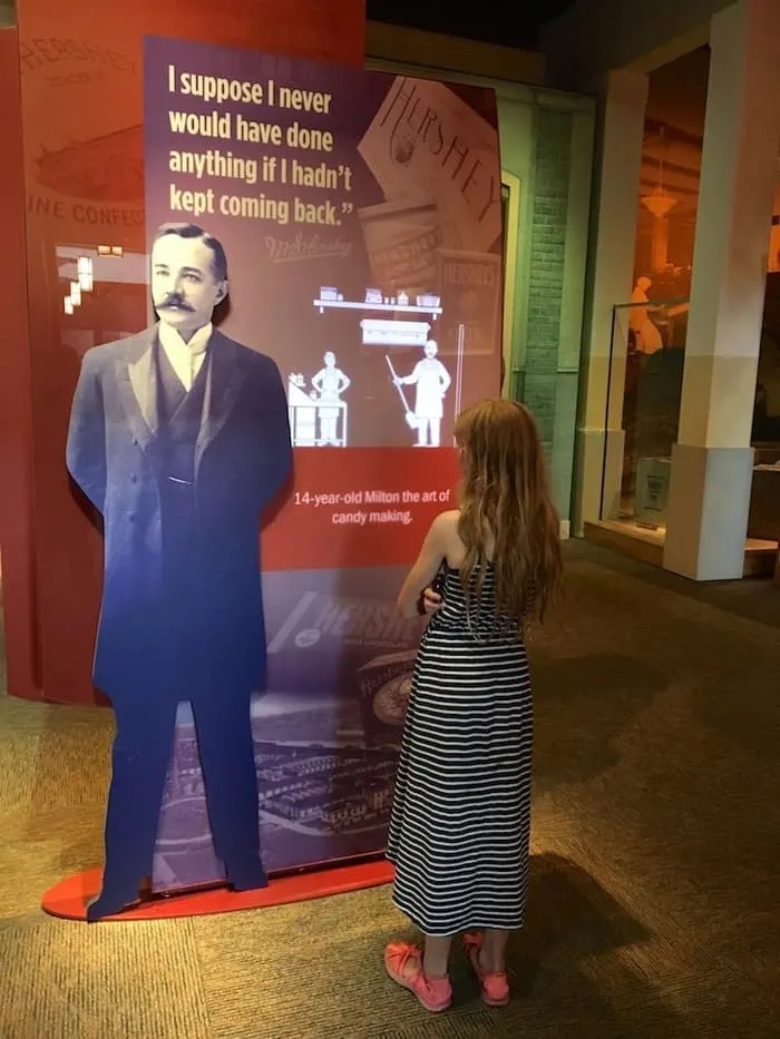 learning about milton hershey at his museum
