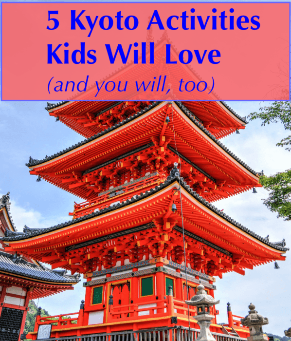Kyoto is a manageable city where families can immerse themselves in japanese history and traditions like hanami and japanese pop culture, like animé. Here are 5 things to do on a kyoto vacation wth kids or tweens.