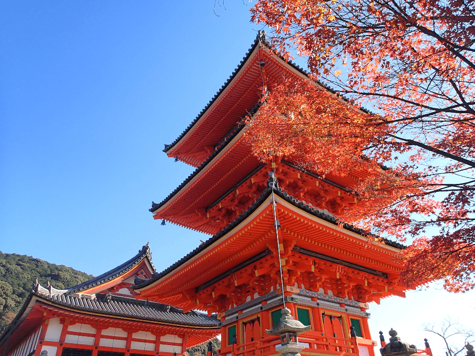 You can tour kyoto's beautiful temples and other historic sites with kids and tweens