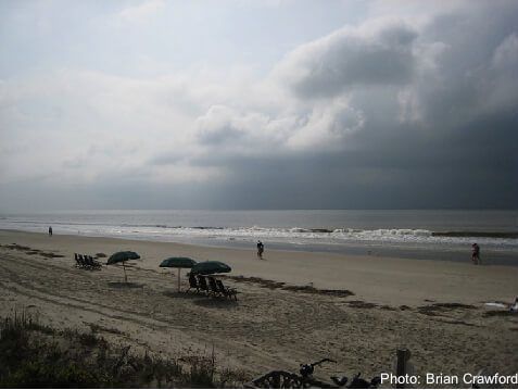 Biking on kiawah island