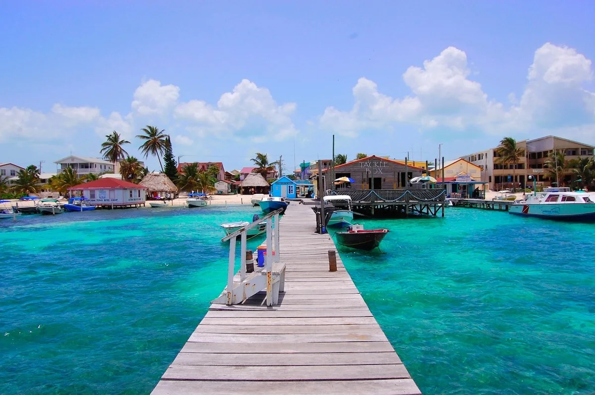 How To Thrill & Chill On Ambergris Caye, Belize With Kids: San Pedro is the beachy main town of Ambergris Caye.