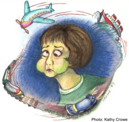 Tips to avoid getting car sick