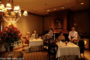 Queen victorias room is ideal for a disney world date night