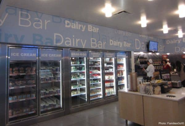 Cornell dairy bar has very good ice cream and other fresh dairy products