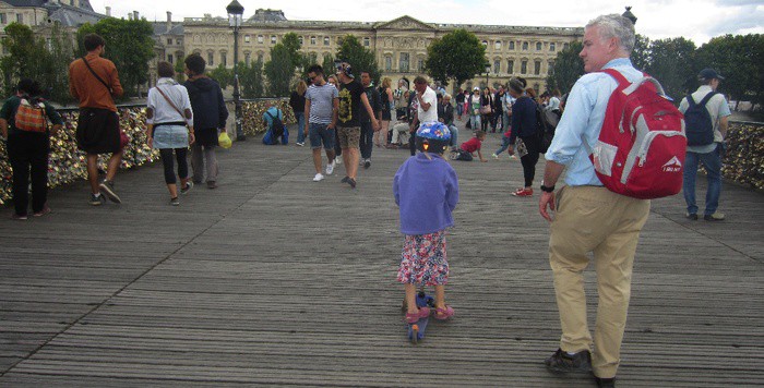 kick scooters are handy in Paris