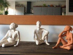 You might find the owner's art work in a home swap