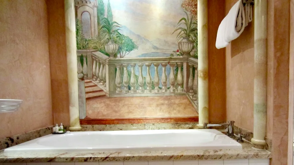 Munich: 10+ Things To Do &Amp; See That Your Whole Family Will Love The bathrooms at the hotel das rübezahl have elaborate frescoes.