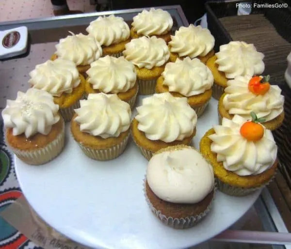 Steamboat Springs: Skiing + More With Kids pretty cupcakes with piped icing from mountain brew