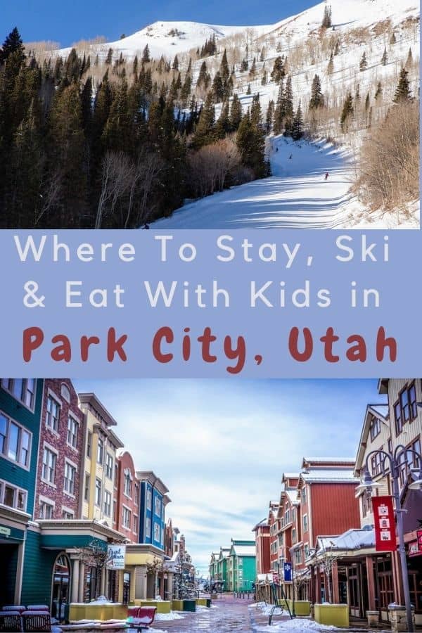 Park city has plenty for families to do in winter, on the ski slopes and around town. Plus great eating and resorts. Here all you need to know for a ski vacation with kids. @parkcity #utah #ski #vacation #kids #skiresorts #restaurants #thingstodo #ideas