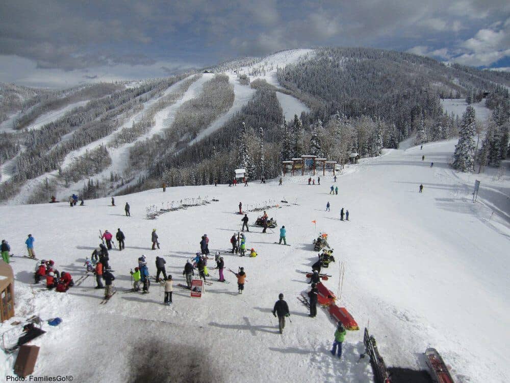 the ski mountain at steamboat springs