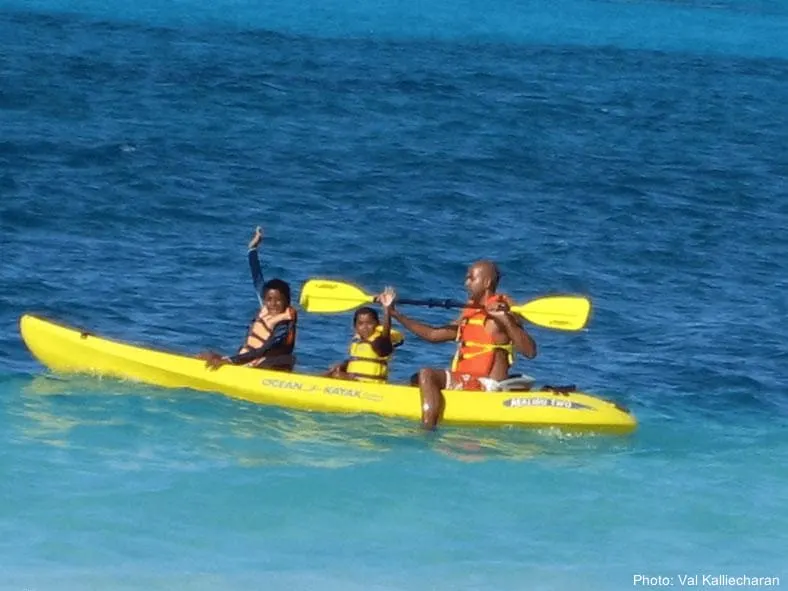 Turks And Caicos: 5 Terrifically Fun Things To Do With Teens Sea kayaking off of providenciales can be a mild adventure with teens