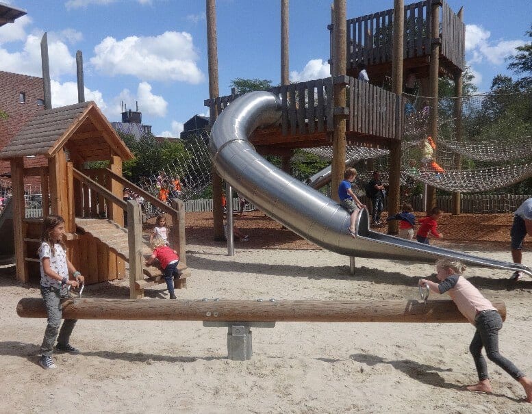 The playground at artis royal zoo in amsterdam