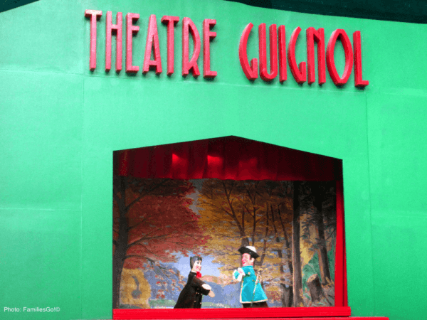 Guignol puppet theater at square st. Lambert