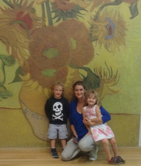 van gogh museum with kids