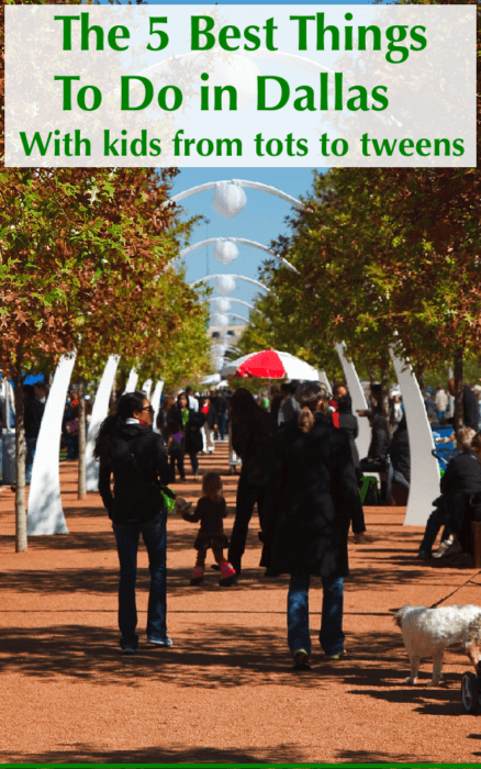 The Top 5 Things To Do On A Dallas Vacation With Kids. Plus A Few Extras In Case You Have More Time. Klyde Warren Park, The Reunion Tower And More. #Dallas #Texas #Vacation #Weekend #Getaway #Ideas #Kids #Topattractions