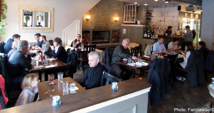 The dining room at hawthorns in philadelphia