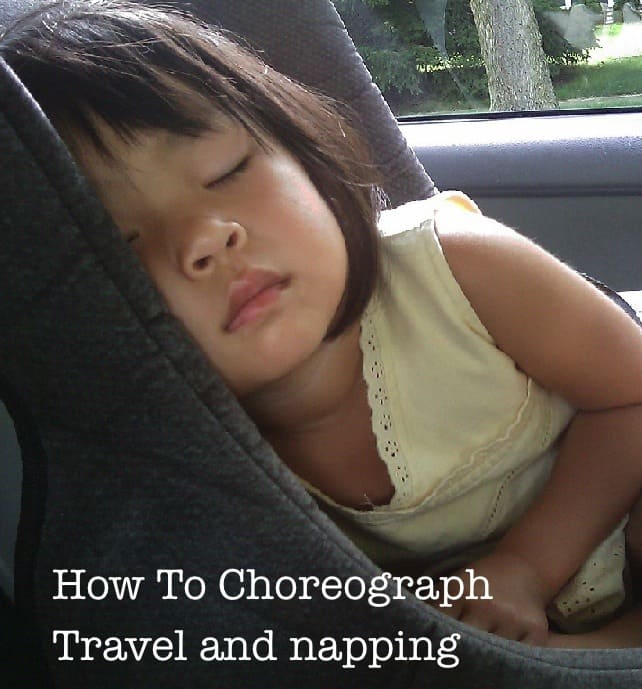 Tips for fitting in toddler naps on vacation. #toddler #vacation #nap