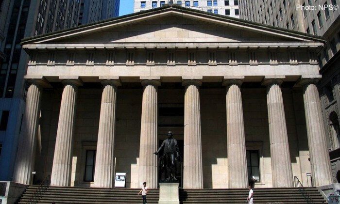 Federal hall in nyc