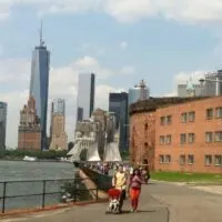 Governor's Island is a 5-minute ferry ride and world away from Manhattan