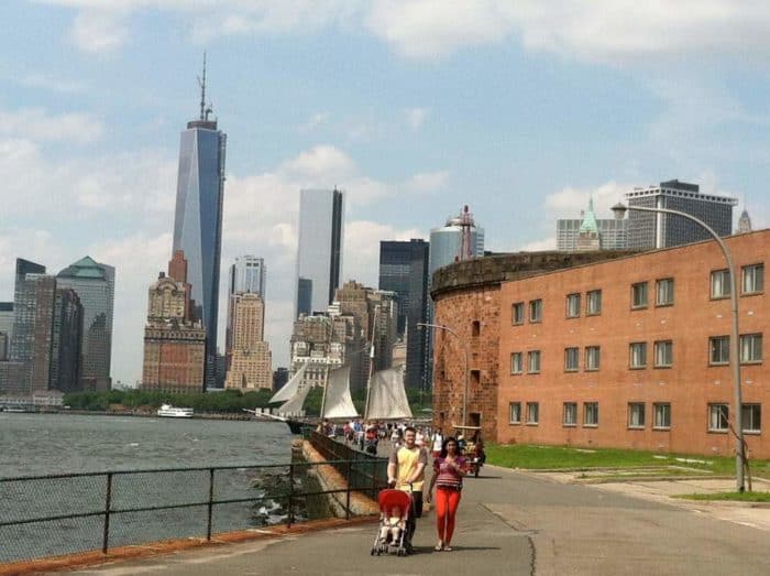 Governor's Island is a 5-minute ferry ride and world away from Manhattan