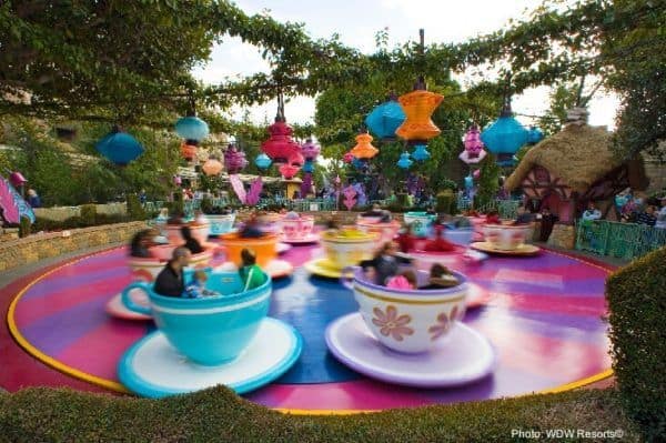 Disneyland tea party