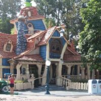 Goofy's house in toon town, Disneyland